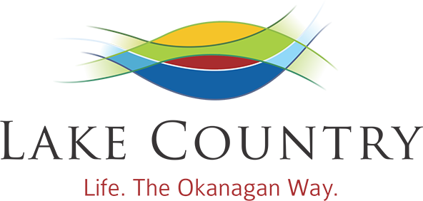 District of Lake Country logo with text: Life. The Okanagan Way.