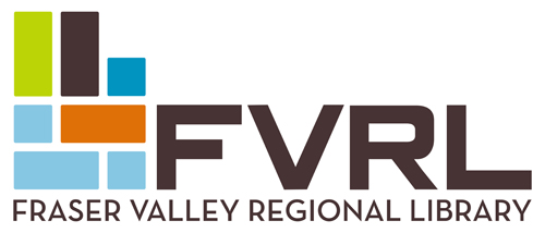 FVRL Fraser Valley Regional Library logo.