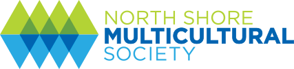 North Shore Multicultural Society logo.